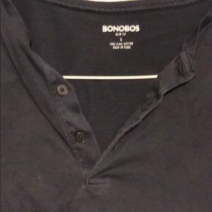 2 Bonobos Henley shirts